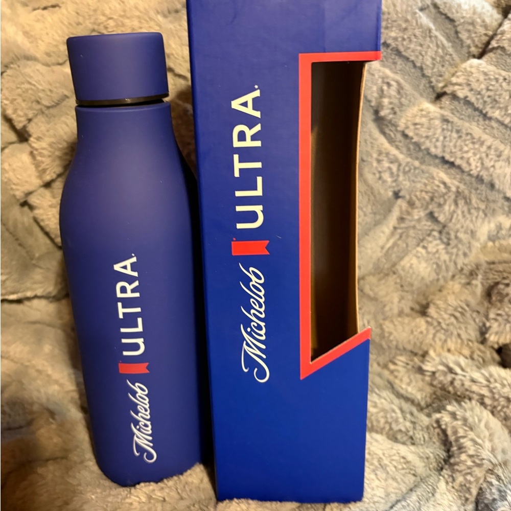 Blue Insulated Bottle